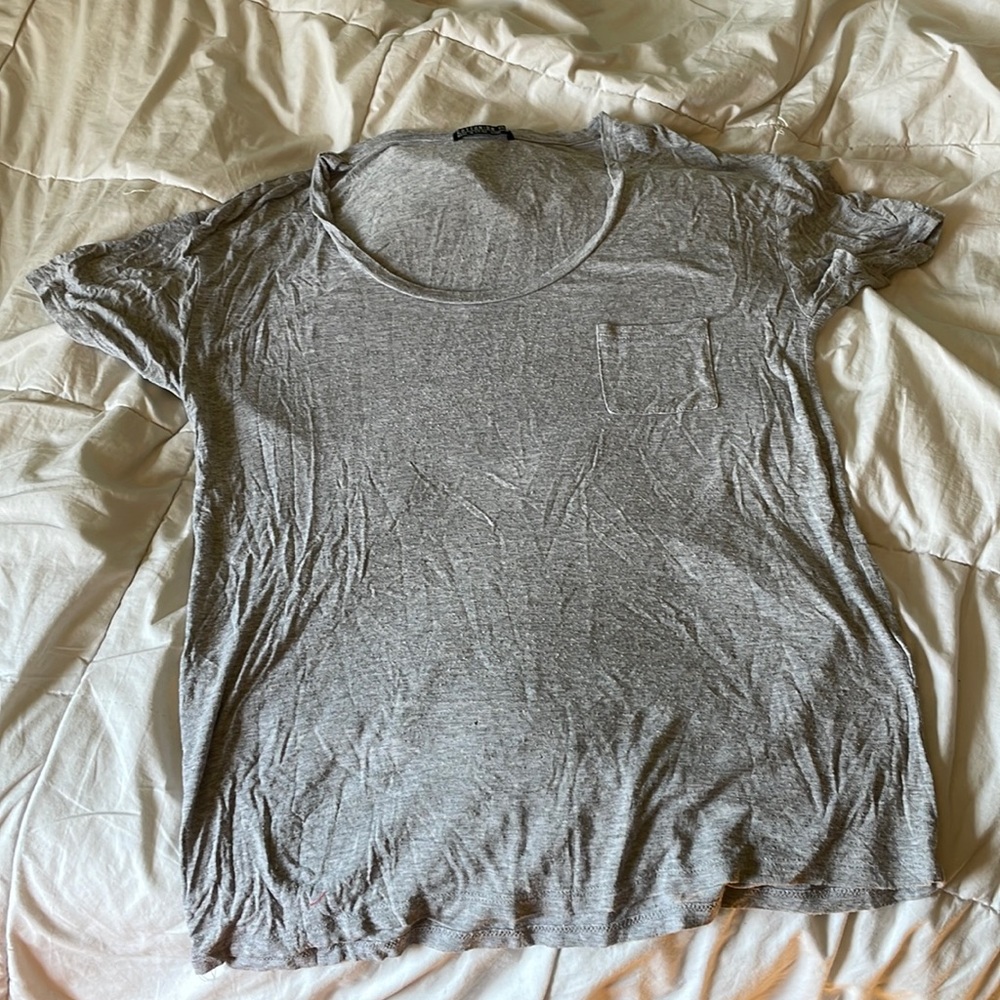 Grey cotton on shirt